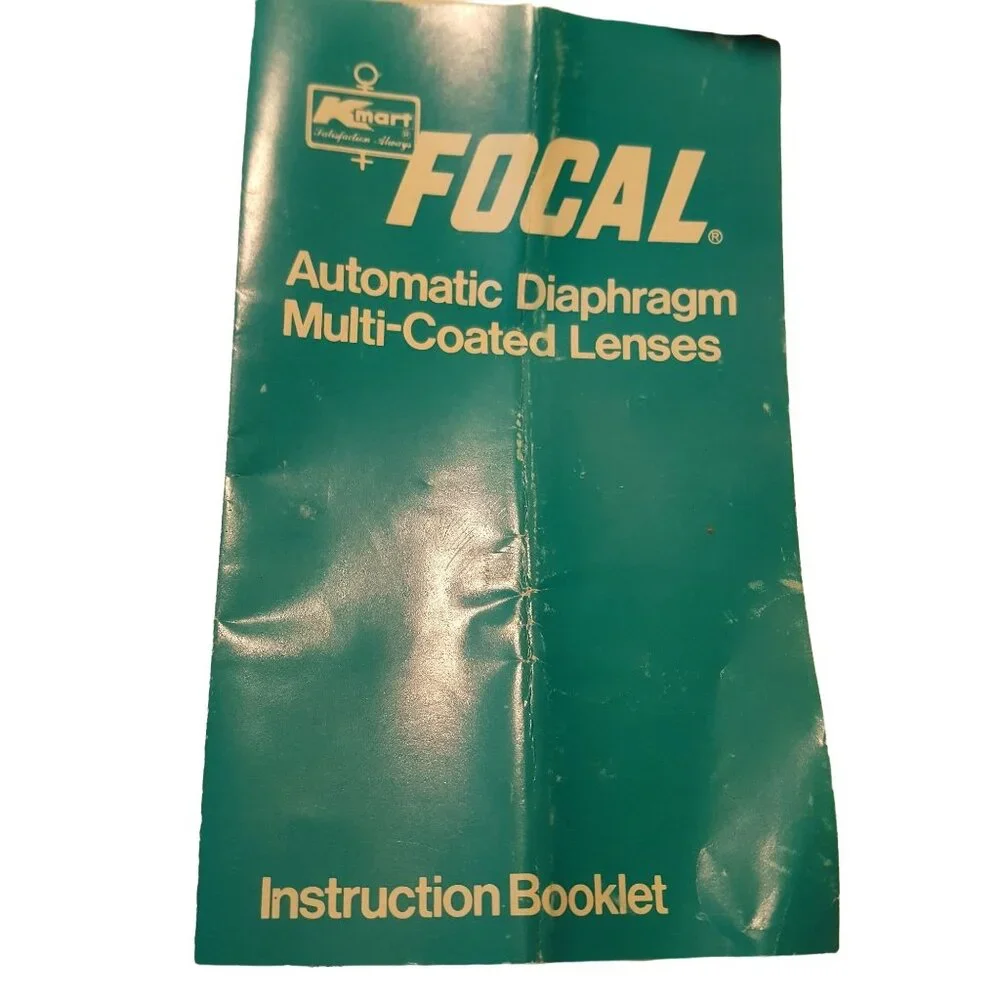 Focal 80-200mm Macro Focus Multi-Coated Automatic Diaphragm Zoom Lens Bag Lot